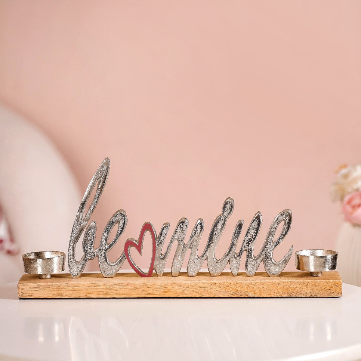 Be Mine Decor Object With Tealight Holder