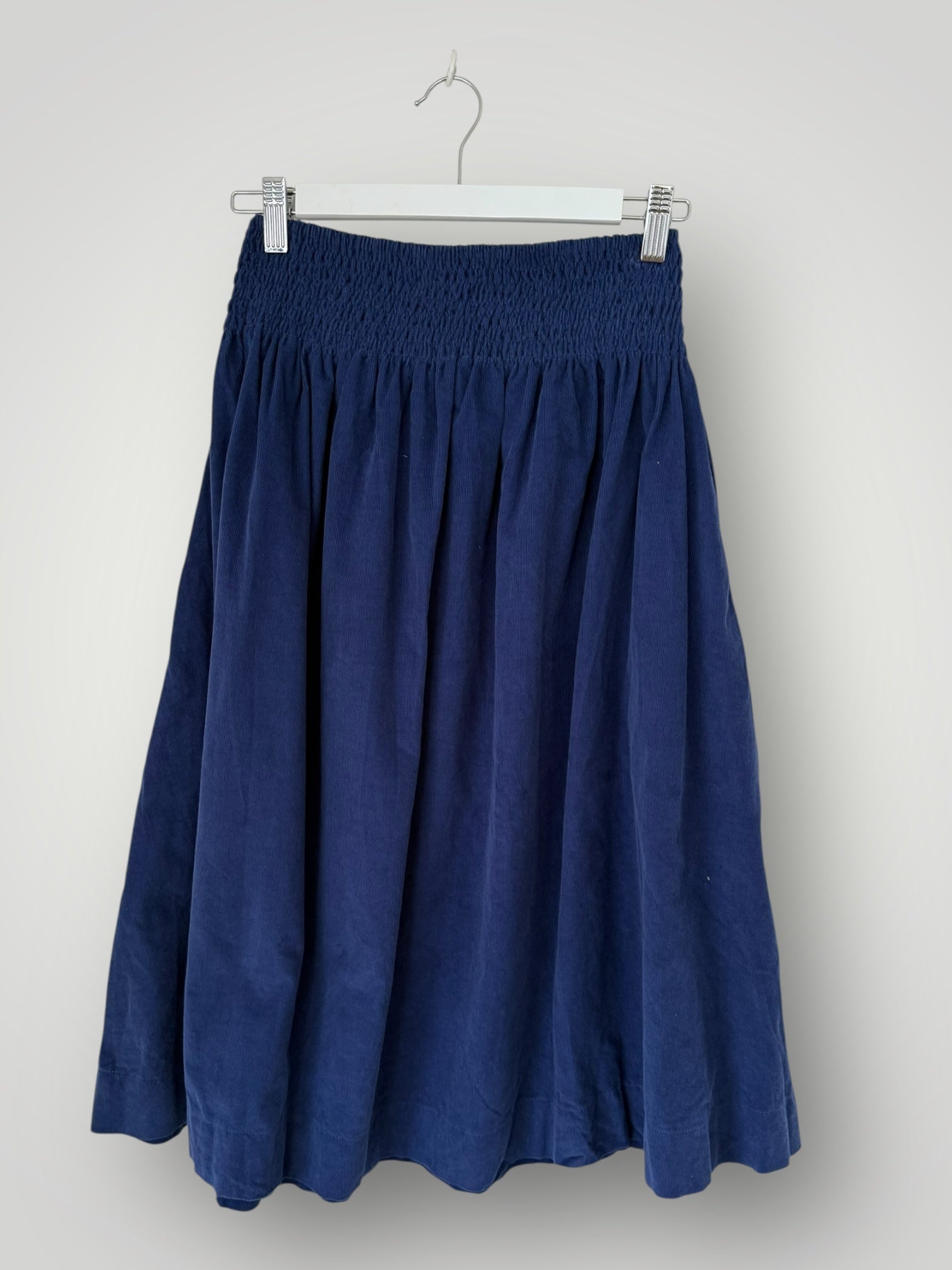 lola skirt - indigo navy  cord