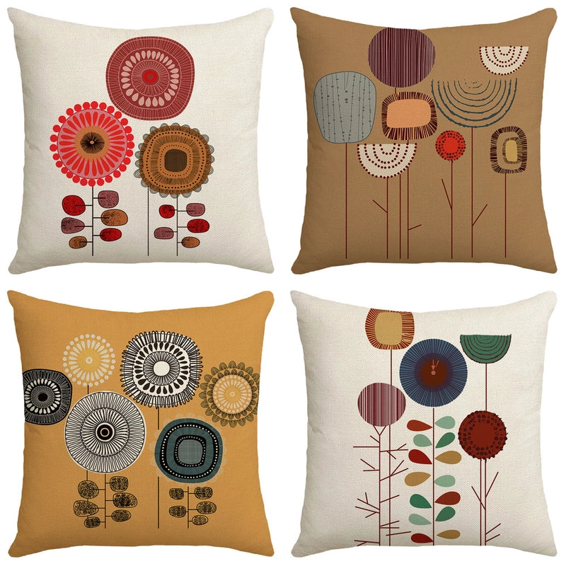 Explosions Hand-painted Abstract Pillow Home Decoration Pillow Cover Bed Pillow Sofa Pillow
