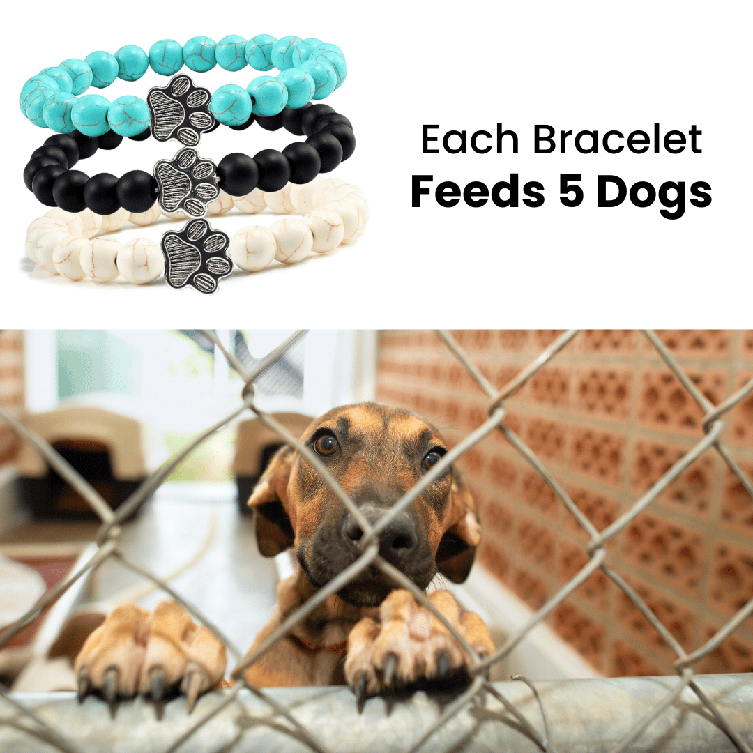 I Love ALL Dogs Bracelet (1 Bracelet = 5 Meals)