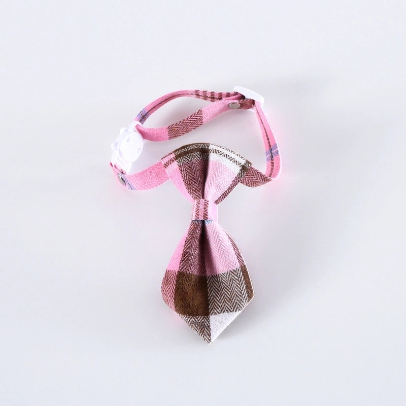 Pet  Bow Tie Tie Adjustable Cat Dog Collar Collar Bell Accessories