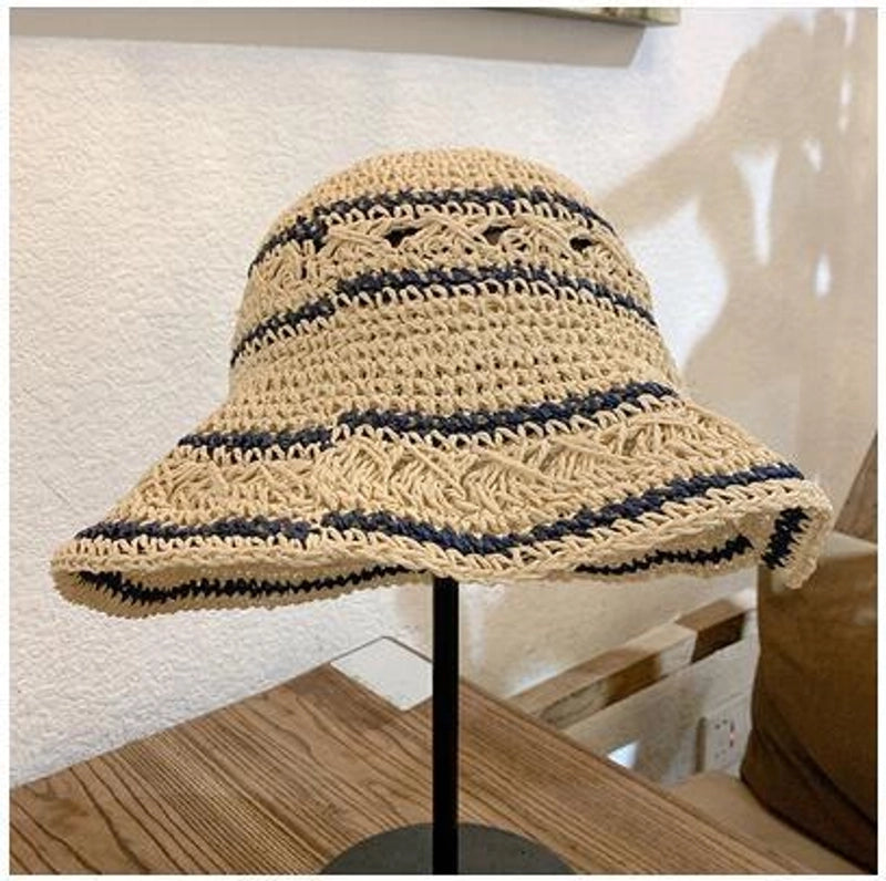 Women's Vacation Minimalist Bow Knot Big Eaves Sun Hat