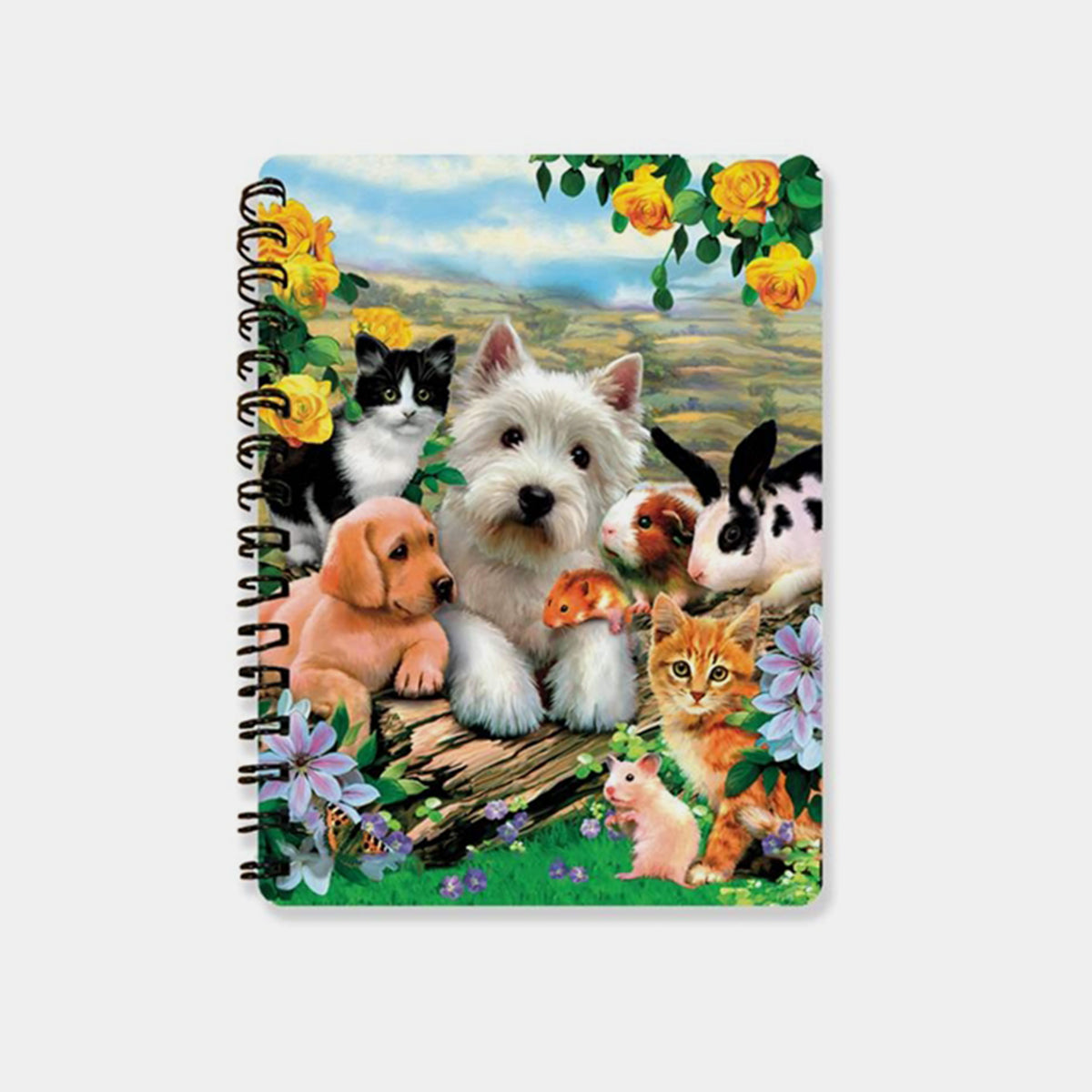 Summer Pals 3D Cover A6 Diary