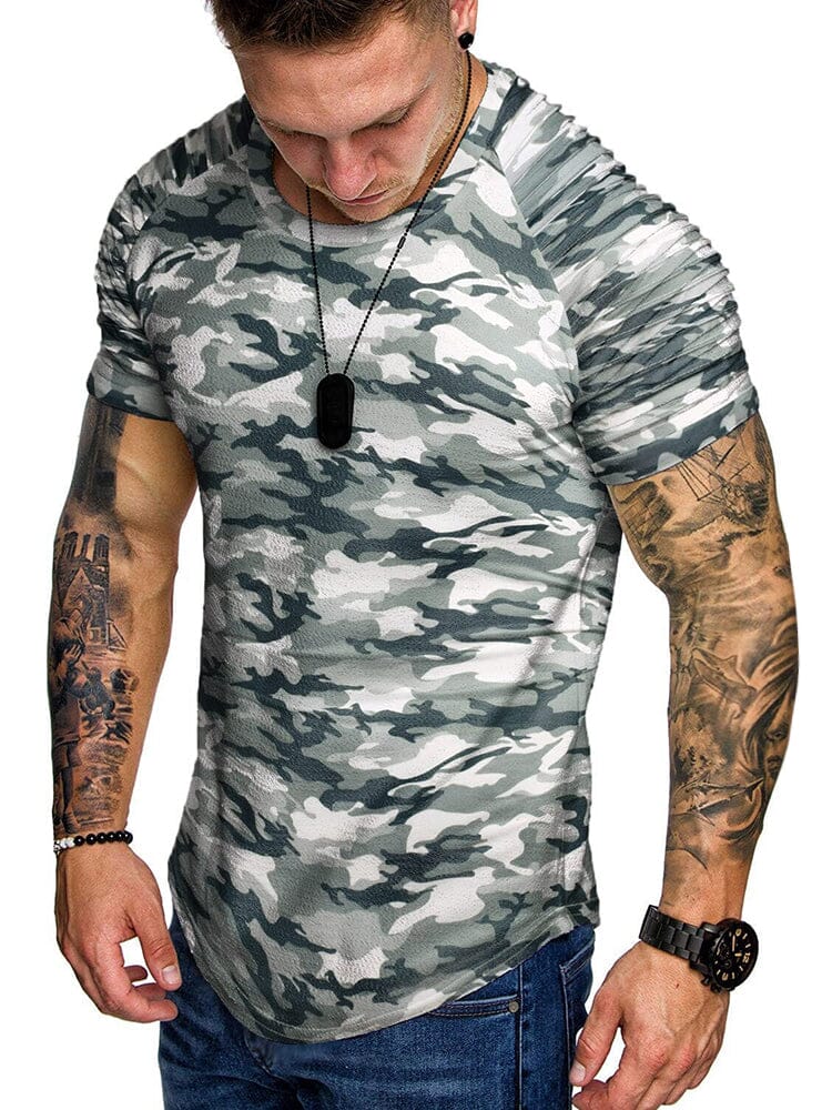 Muscle Tie-dye Gym T-shirt (US Only)