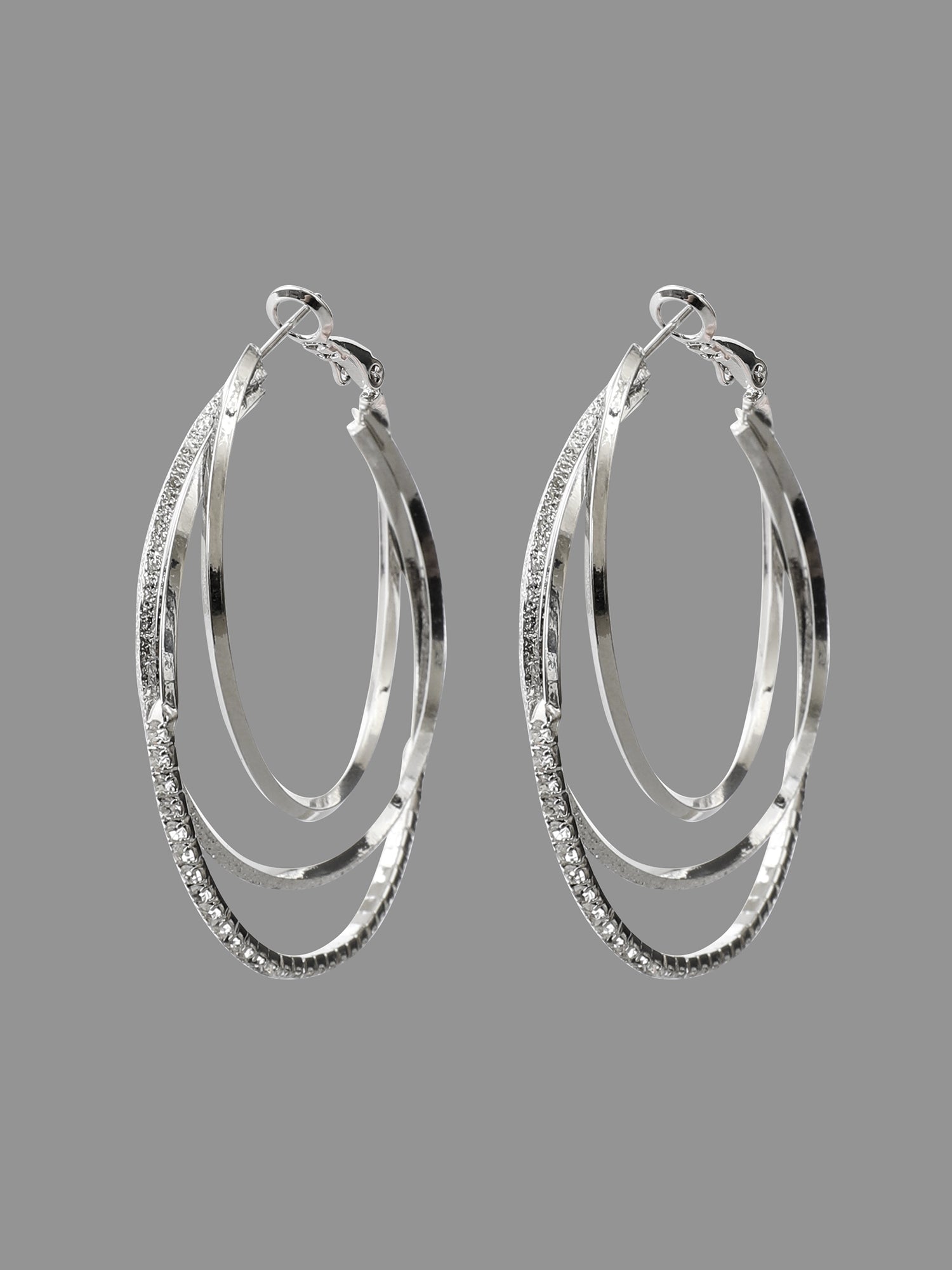 Minimalist Layered Hoop Earrings