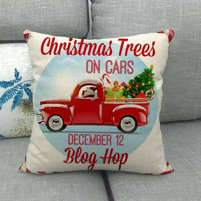 18 Cojines Merry Xmas Couch Throw Pillow Cover Case Home Sofa Decor Pillowslip