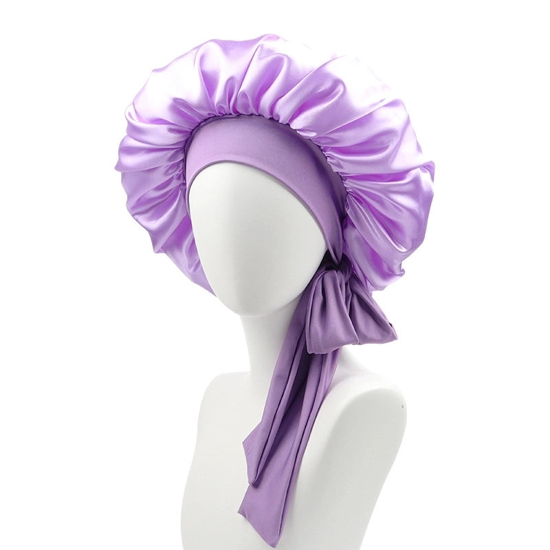 2 Pieces Women's Solid Color Solid Color Eaveless Hair Cap