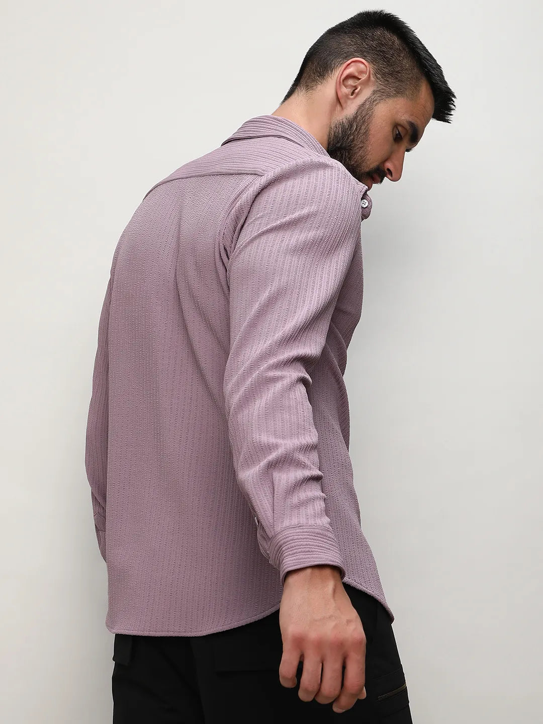 Stripe-Creased Shirt