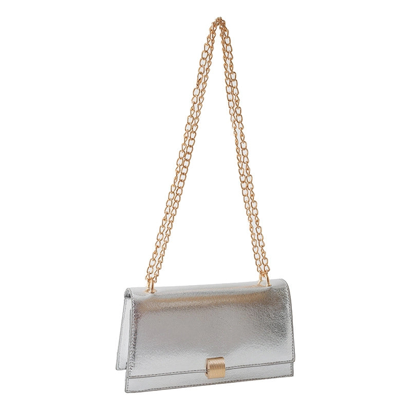 Women's Medium All Seasons Pu Leather Elegant Shoulder Bag