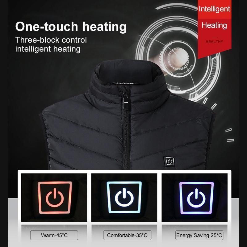 Instant Warmth Heating Vest. unisex