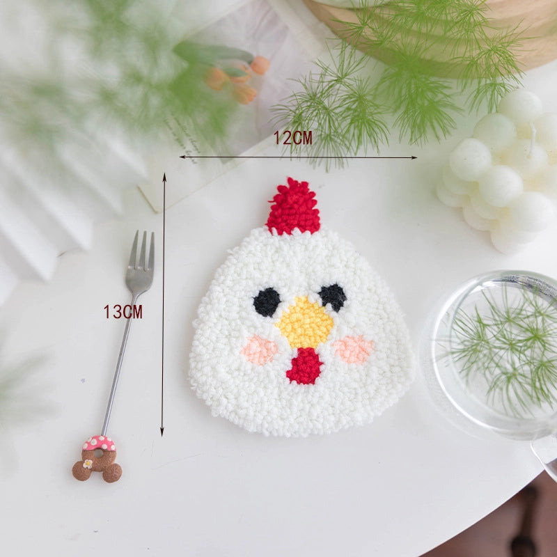 Handmade Animal Fruit Felt Cloth Yarn