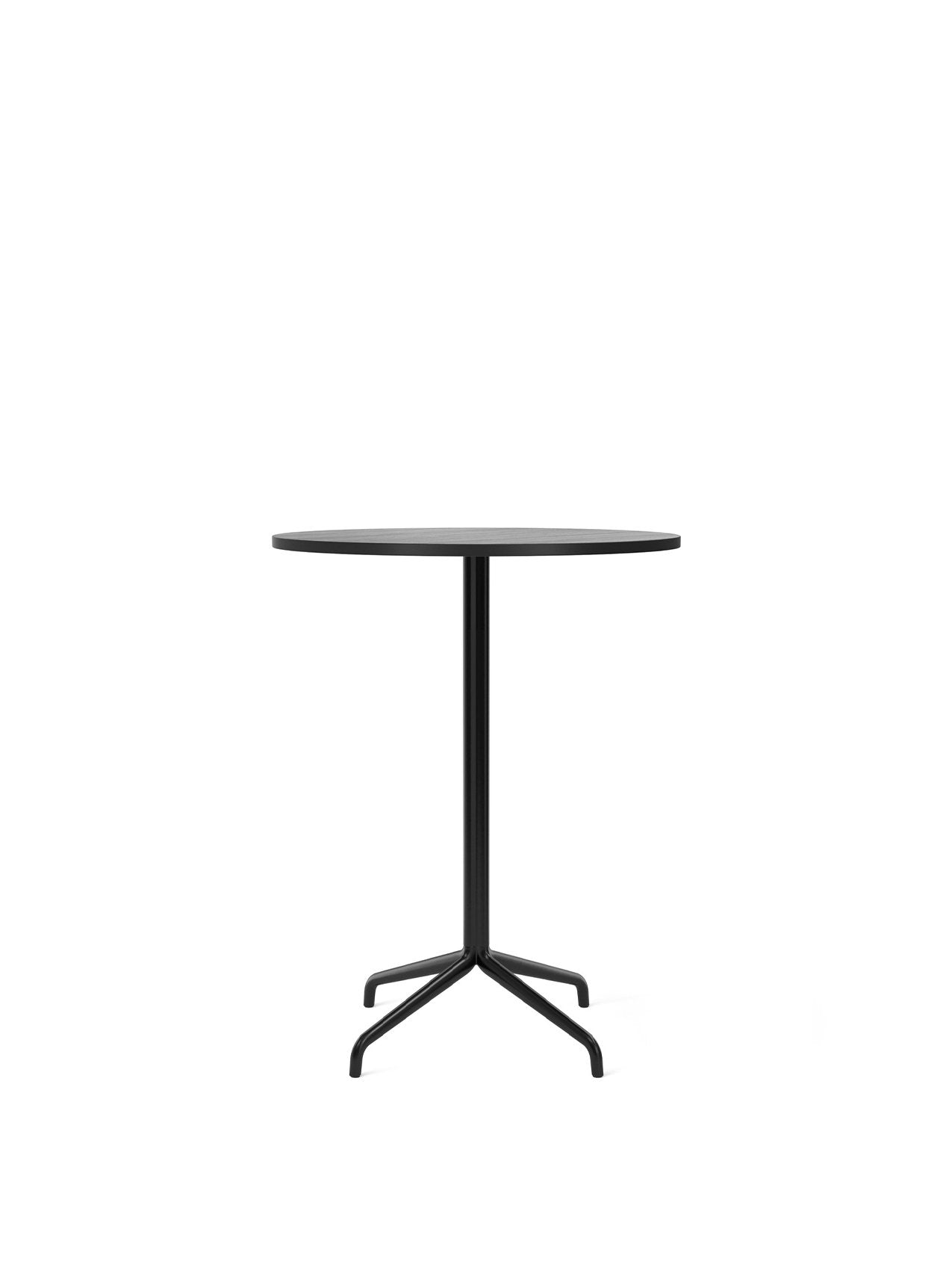 Column Table. Round Table Top. Bar Height