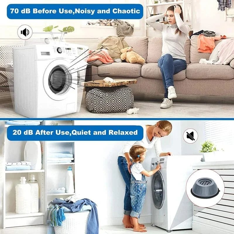 🔥 BIG SALE - 48% OFF🔥🔥Anti Vibration Washing Machine Support4PCs)