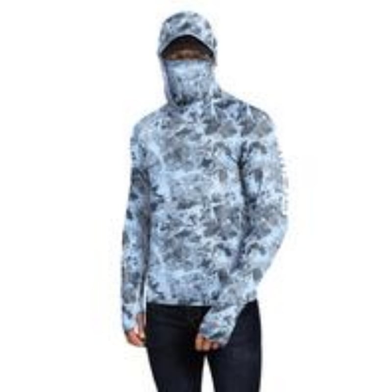 UPF 100+ Sun Protection Hoodie Shirts with UV Detection