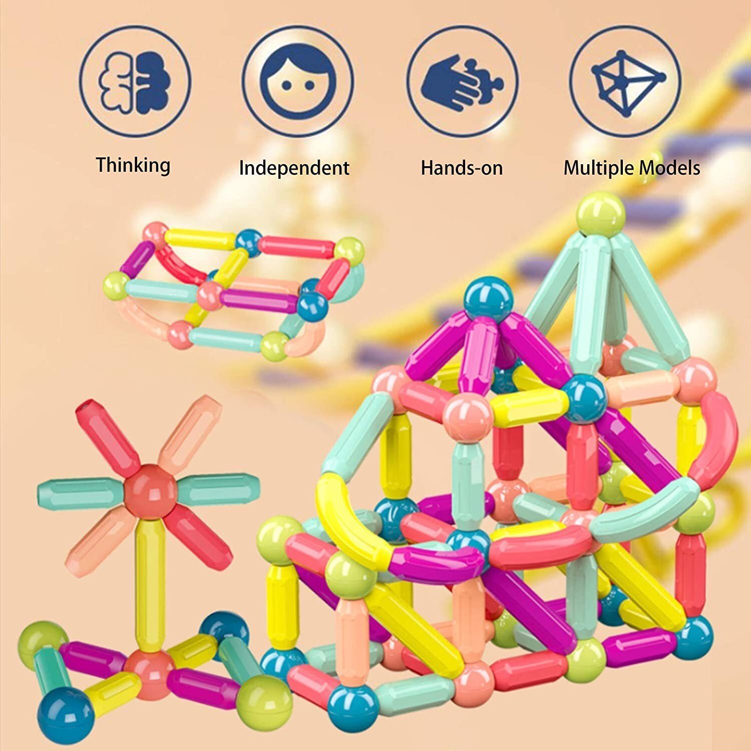 Special Sale 40% OFF -  Educational Magnet Building Blocks