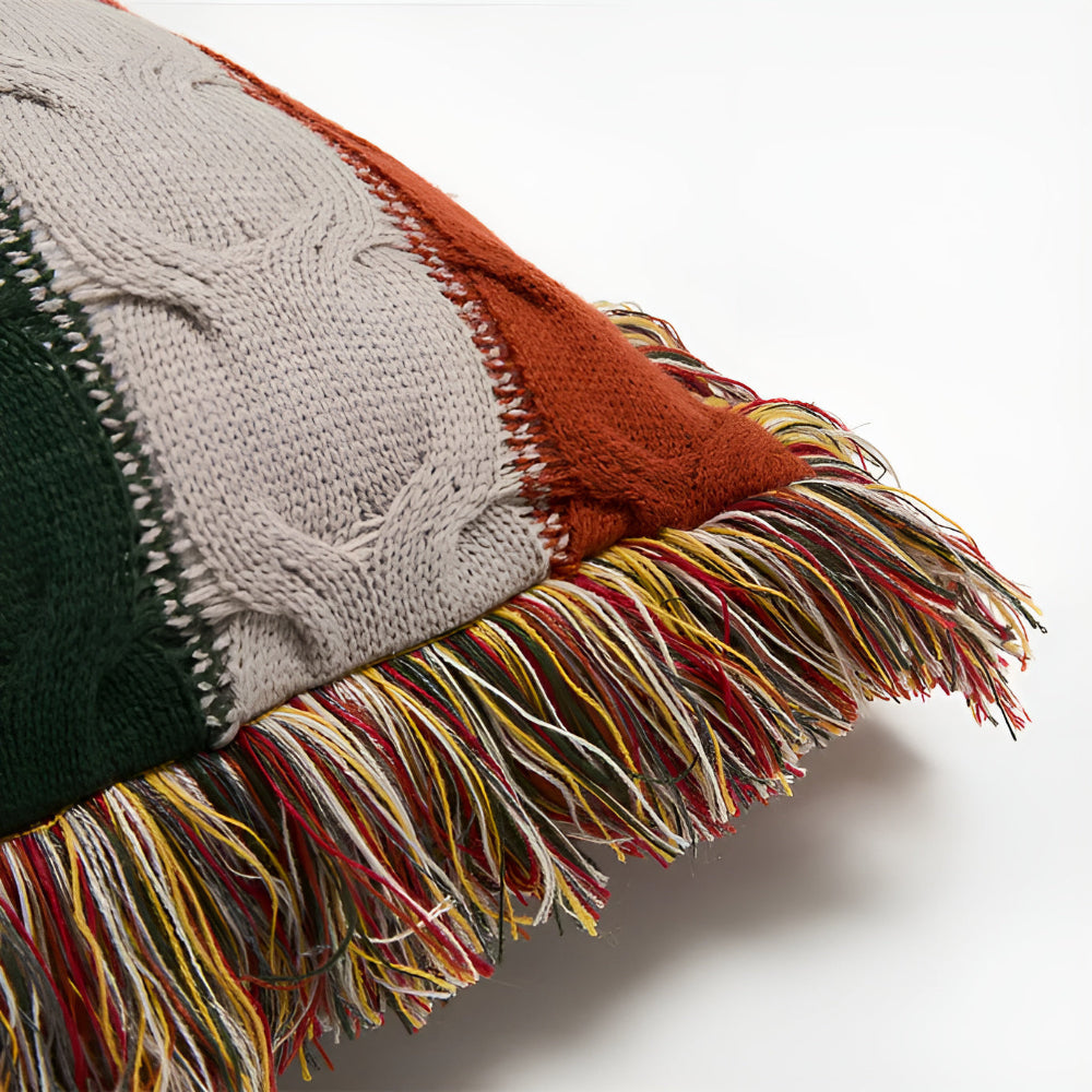 Colourful Radiance Knit Cushion
