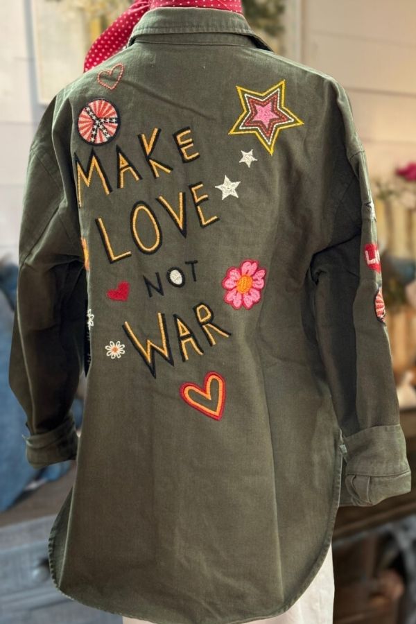 Peace Love & Music Jacket