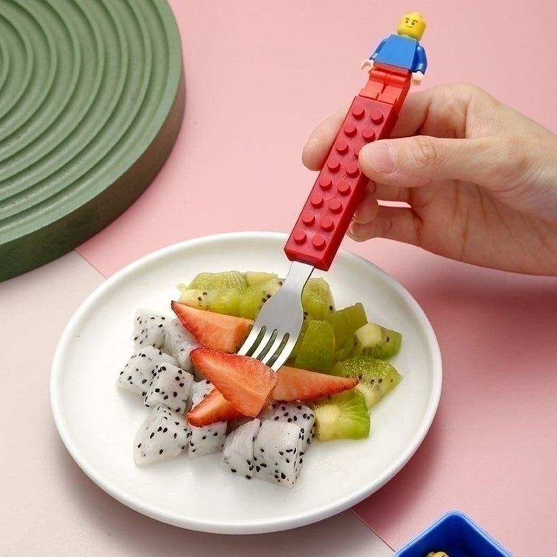 Multicolor Stainless Steel Spoon 1 Set