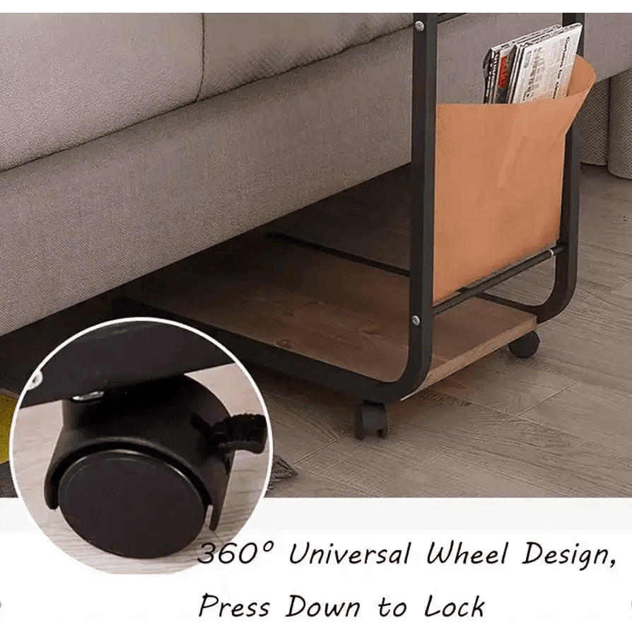 Bed Side Sofa Table Movable