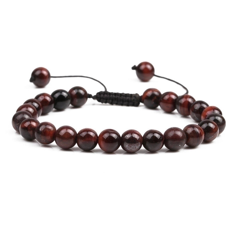 Fashion Geometric Agate No Inlaid Natural Stone Bracelet In Bulk
