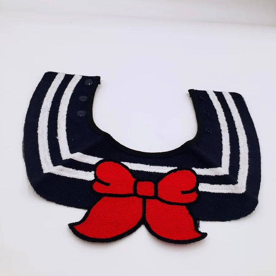 Cartoon Dog Cat Bandana Bibs