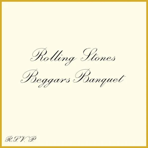 Rolling Stones - Beggars Banquet Exclusive Limited Edition Black Colored Vinyl 2x LP Record + Flexi Disc