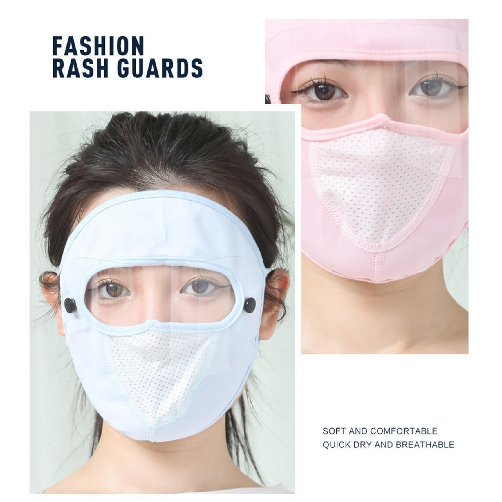 Breathable sun protection windproof mask