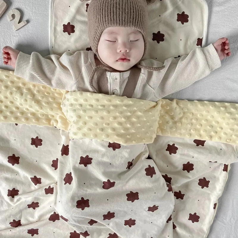 Elegant Bear Cotton Blanket