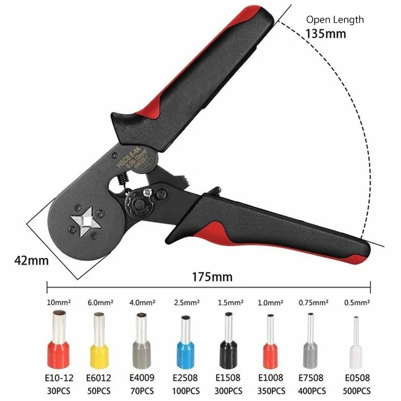 🔥Ratchet Tubular Terminal Wire Crimpers Set