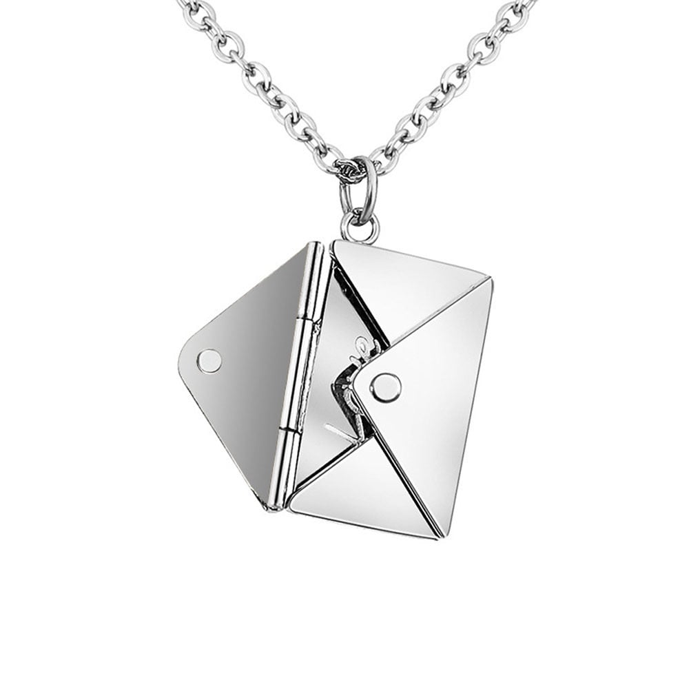 Custom Love Letter Envelope Necklace