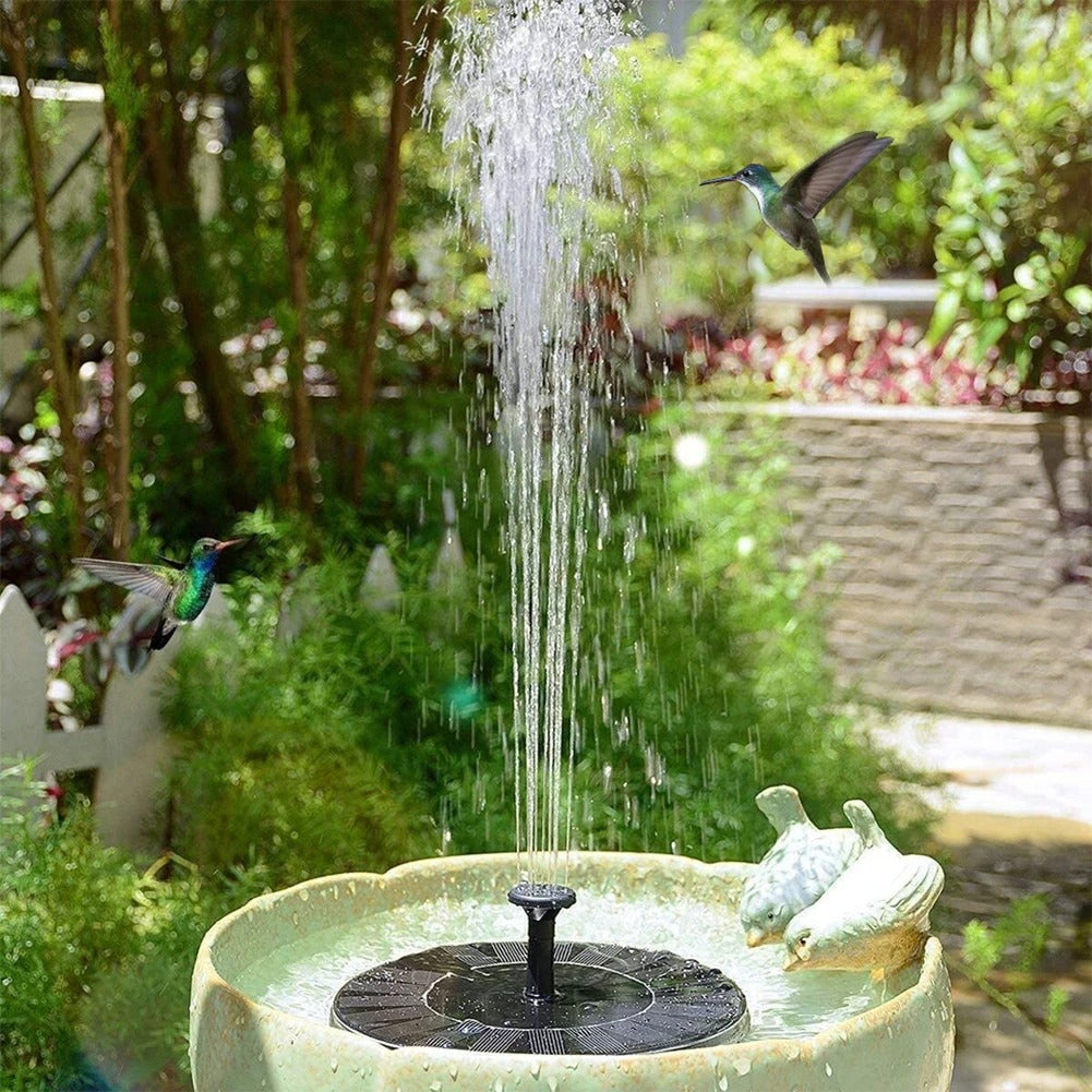 Mini Bird Bath Solar Powered Fountain