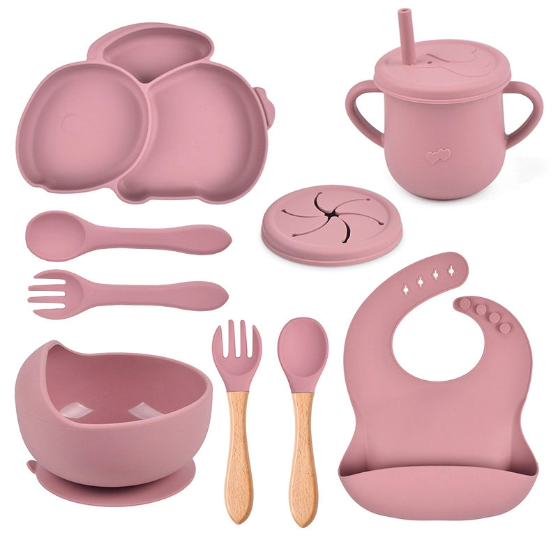Cute Animal Silica Gel Tableware 1 Piece