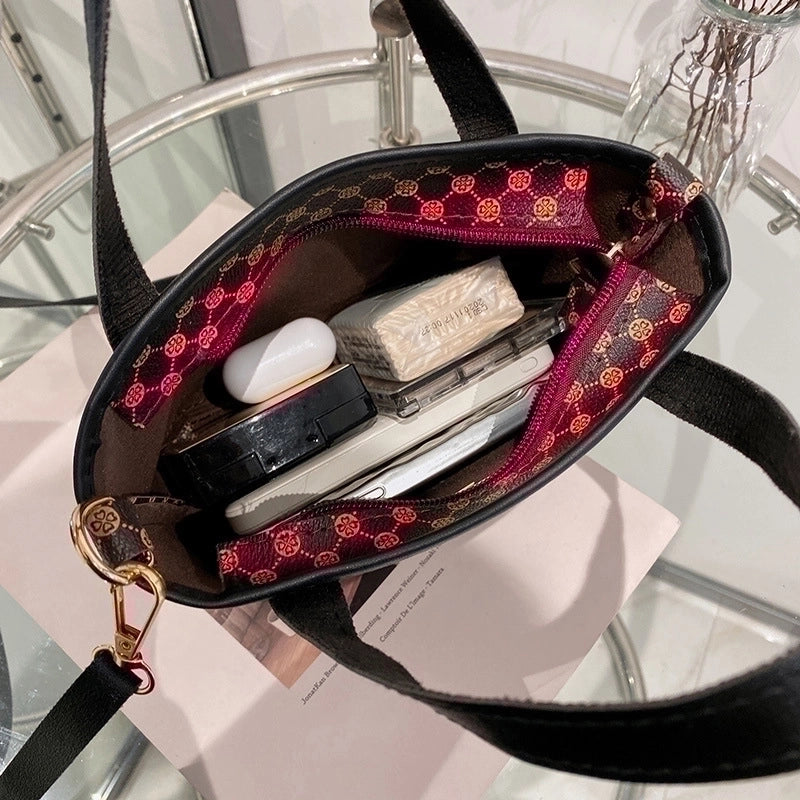 Women's Mini All Seasons Pu Leather Vintage Style Handbag