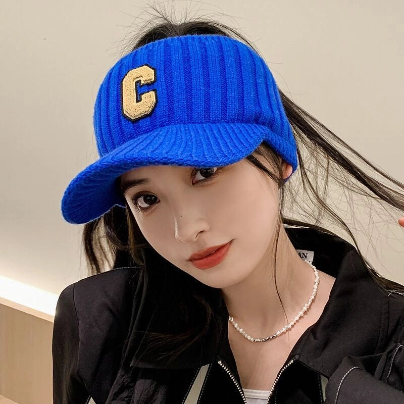 Women's Casual Letter Curved Eaves Baseball Cap