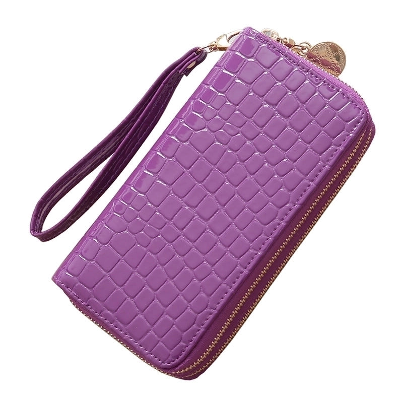 Fashion Stone Pattern Candy Color Wallet