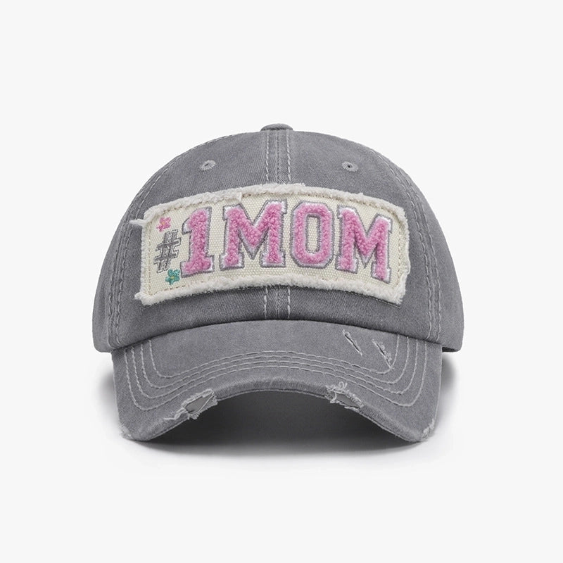 Women's Minimalist Classic Style Color Block Curved Eaves Baseball Cap