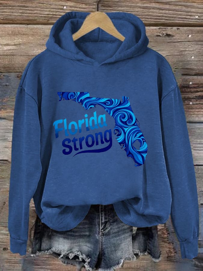 Women's Florida Strong Print Sweatshirt