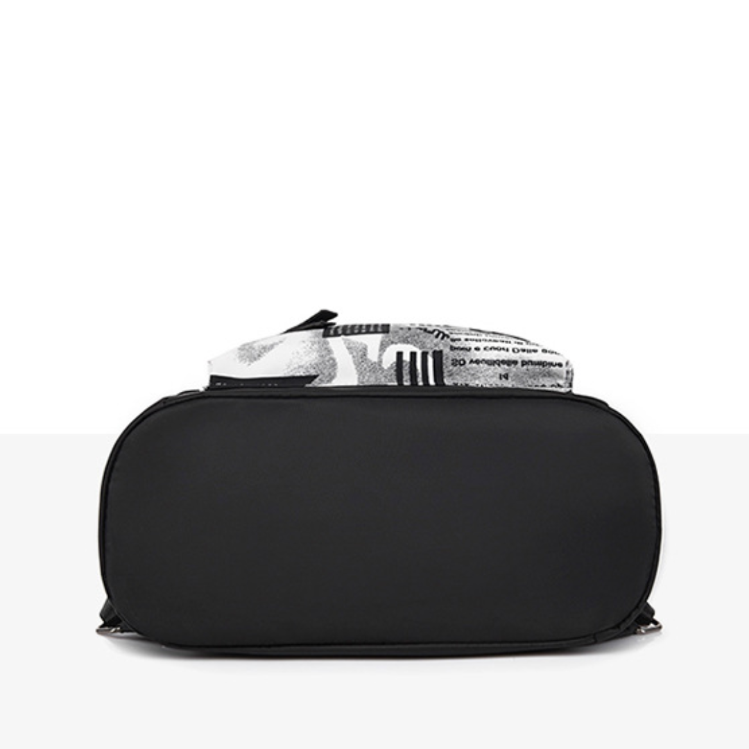 Contrast Oxford Cloth Lightweight Travel Backpack
