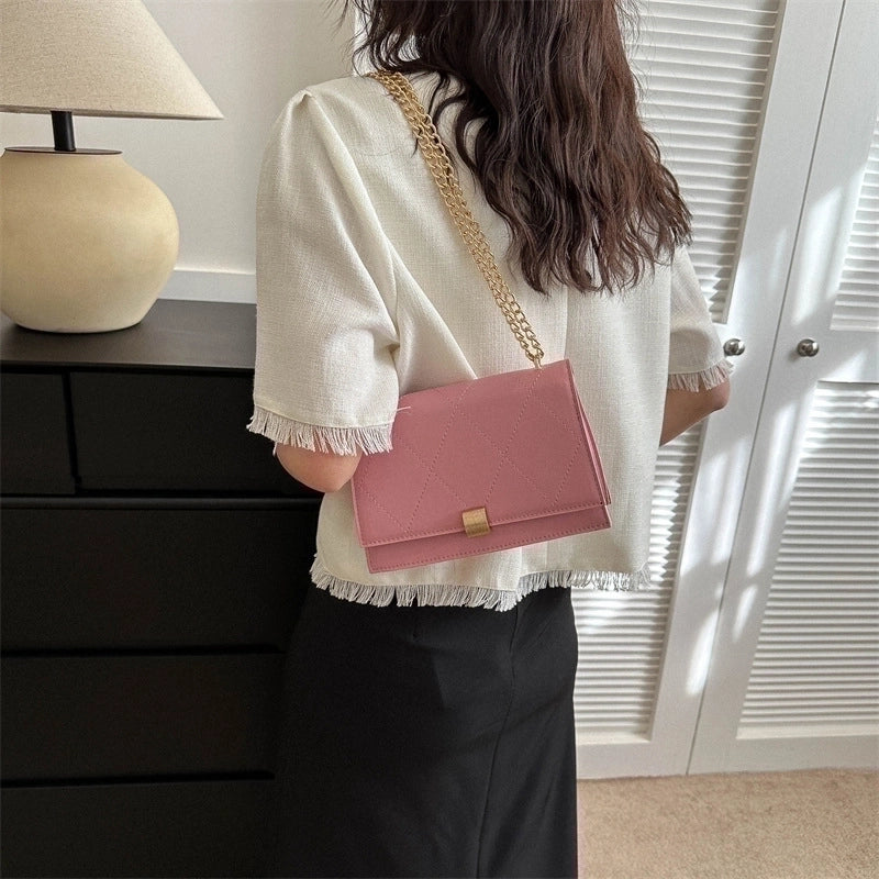 Women's Medium All Seasons Pu Leather Streetwear Shoulder Bag