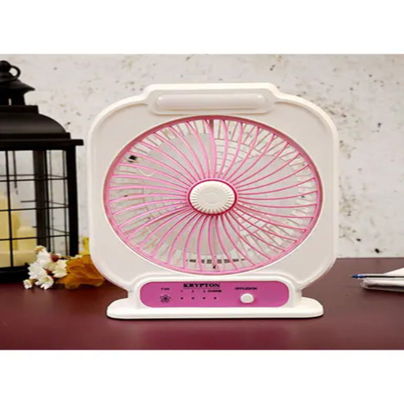 8 inch Rechargeable Powerful Table Fan With LED . Table Fan with light