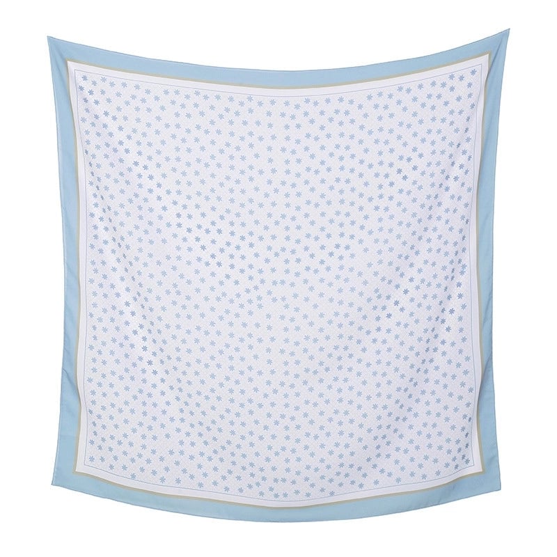 Women's Sweet Flower Polyester Kerchief