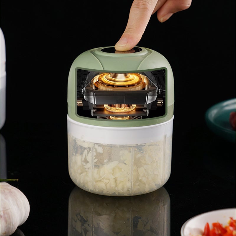 (🎁2023-kitchenware Hot Sale🎁 48% OFF)-USB Rechargebale Electric Garlic Grinder