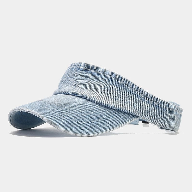 Unisex Retro Solid Color Sun Hat