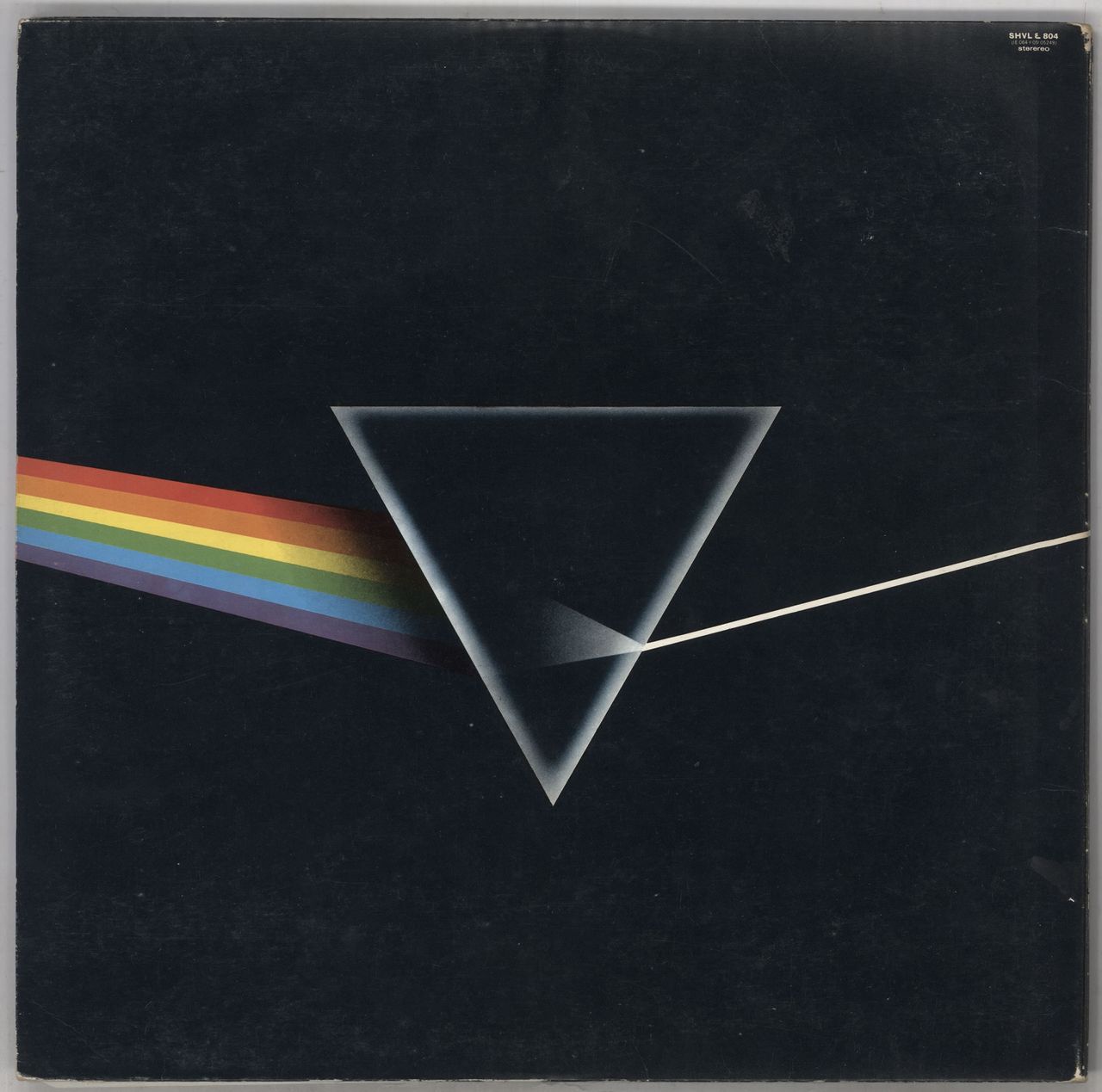 Pink Floyd The Dark Side Of The Moon - 1st - Complete - VG UK Vinyl LP