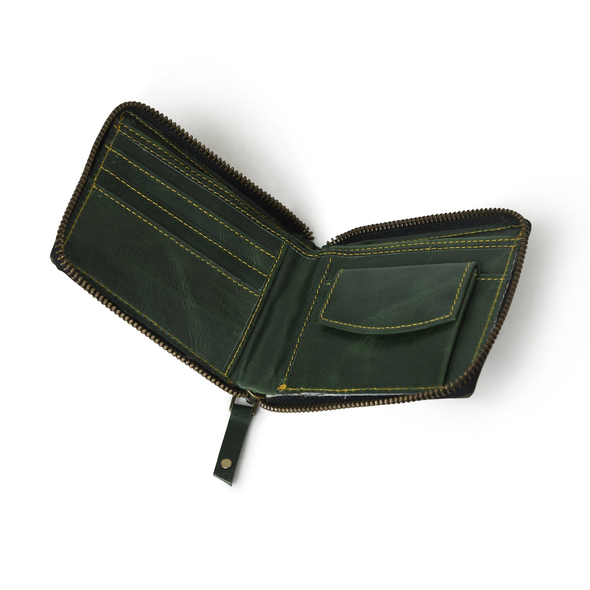 Bi-Fold Wallet- Green