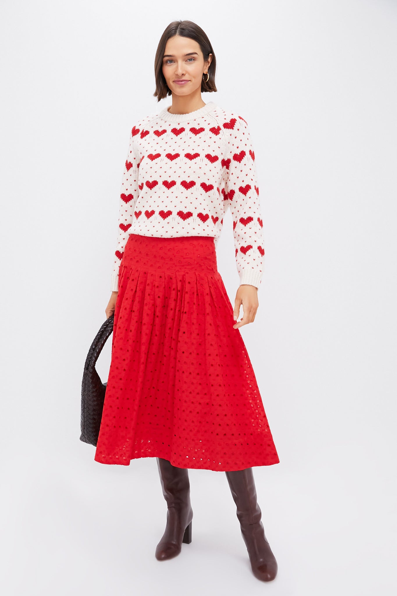 Red Rose The Rhythm Skirt