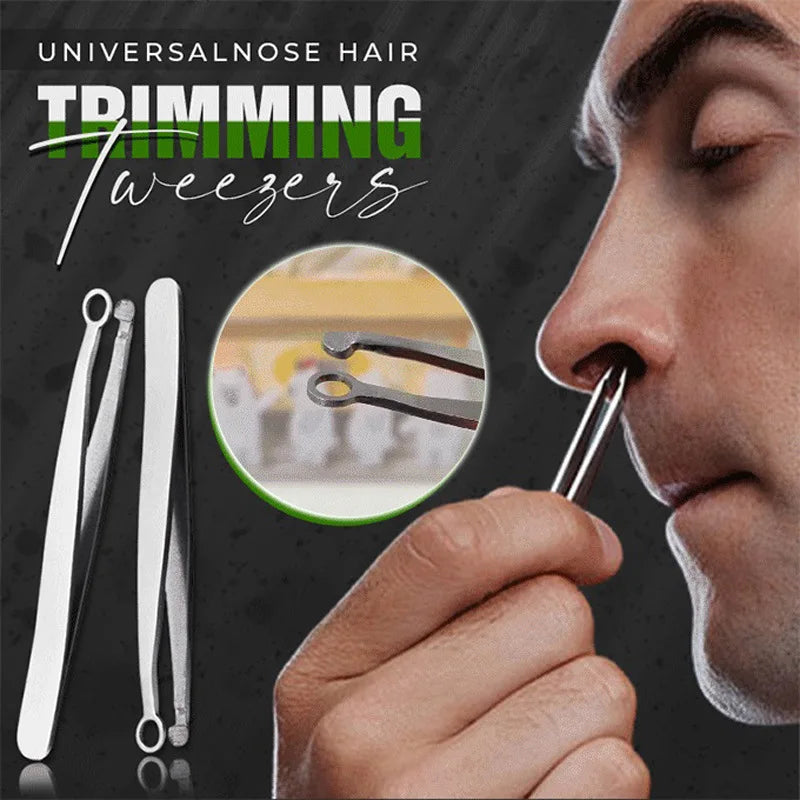 Nose Hair Trimming Tweezers