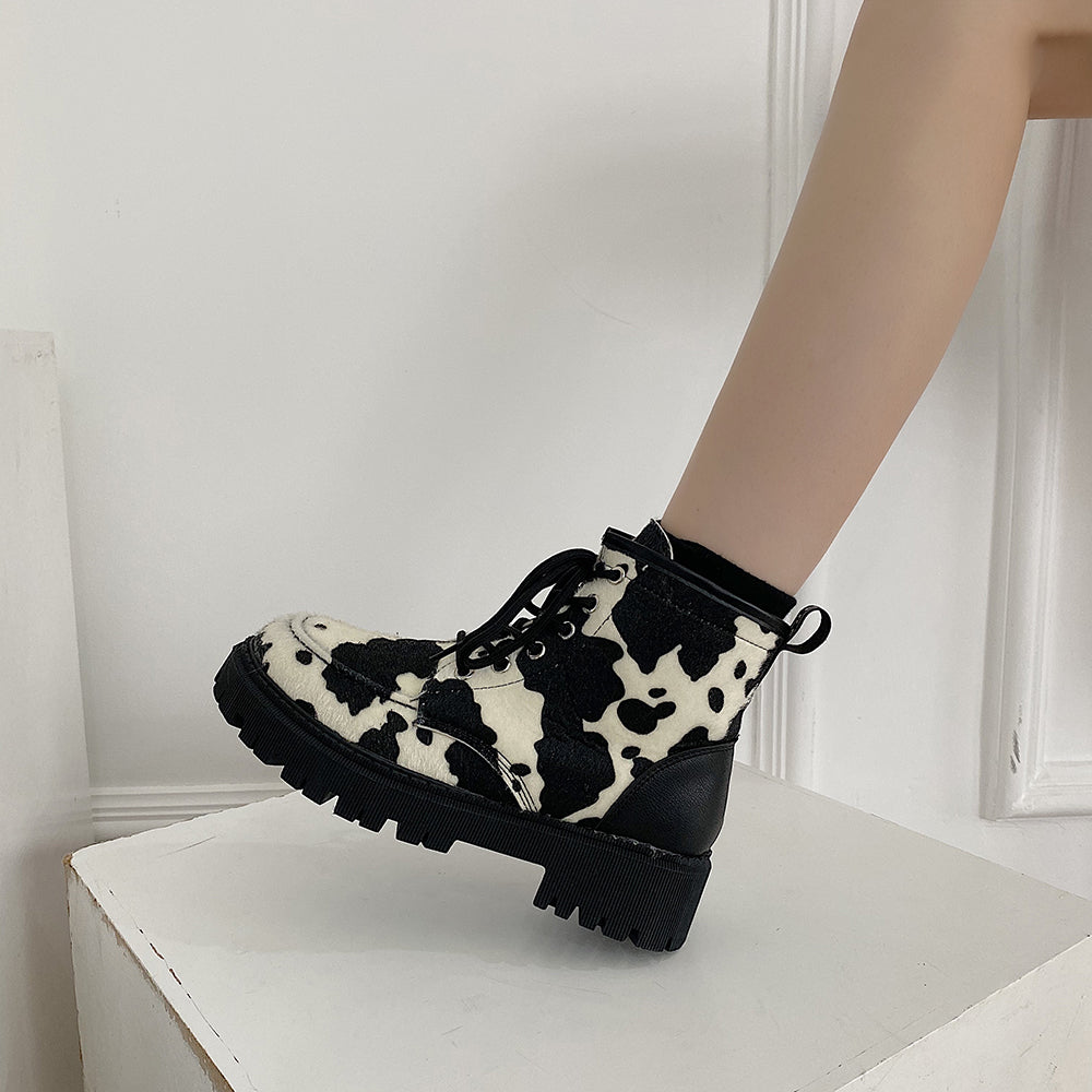 Cow Martin boots KF81735