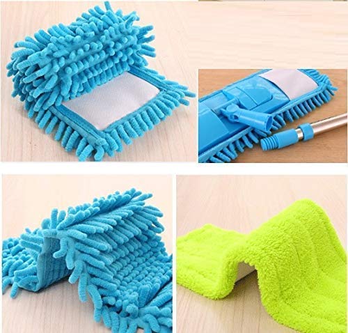 New Flat Microfiber Squeeze Mop With Long Handle