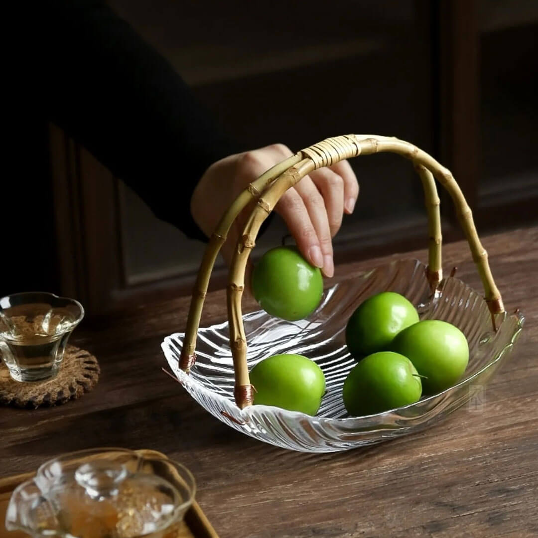Retro Candy Bowl & Portable Fruit Tray